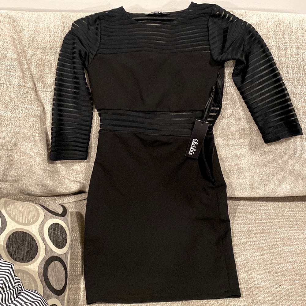 Little black dress! Perfect for a night out.